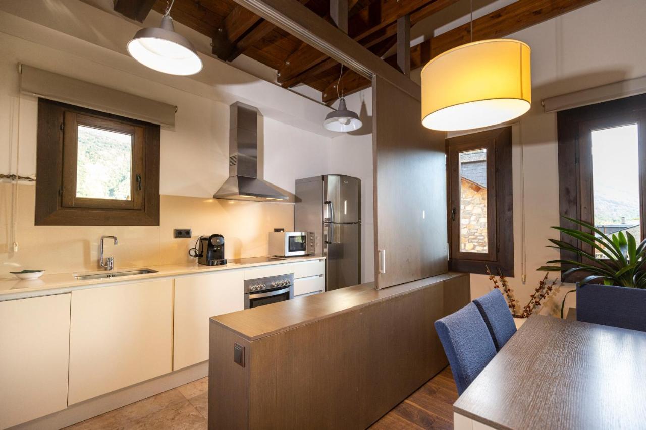 Apartamentos Casa Roldan I Benasque Eksteriør bilde